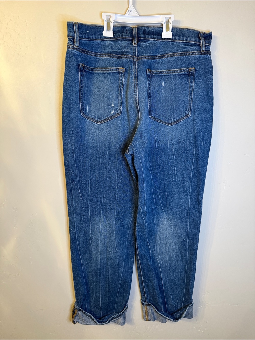 LOFT Women’s Classic Blue Mom Jeans - Picture 3 of 3